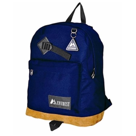 Everest Trading Everest  17 in. Suede Bottom Backpack EV122662
